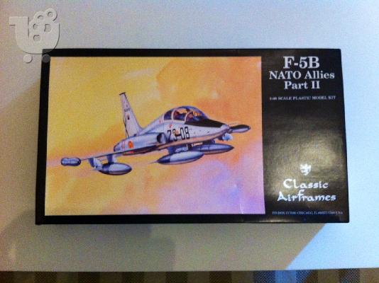 PoulaTo: Συλλεκτικό Κιτ F-5Β, Classic Airframes,  1/48 scale